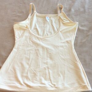 Women’s cream camisole size M.